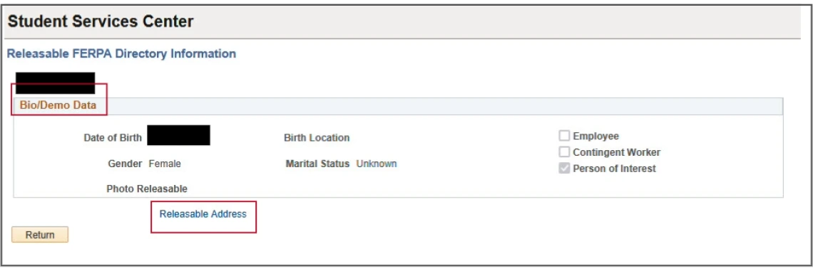 student center process