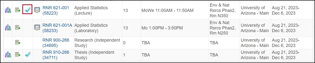 Instructor Center process 