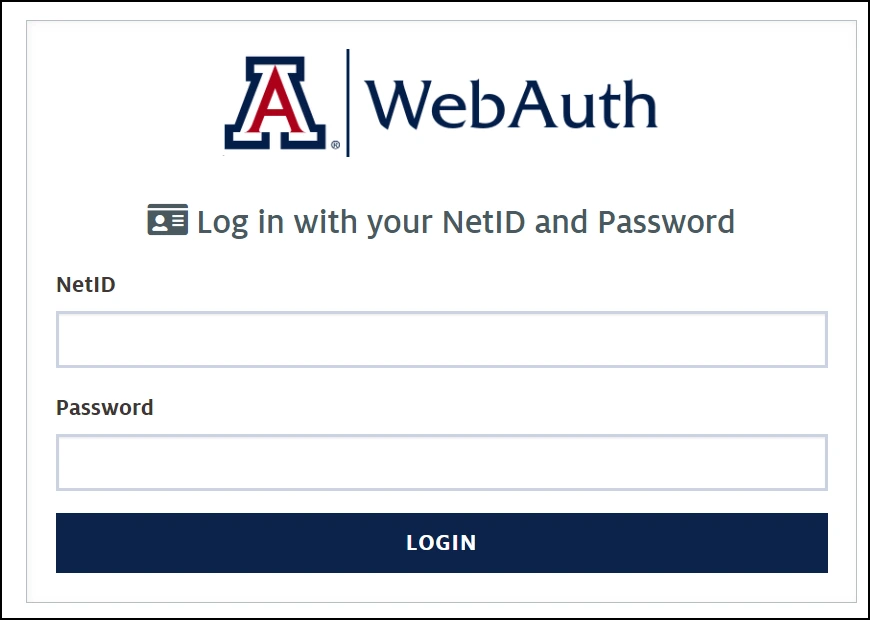 Web Auth confirmation box