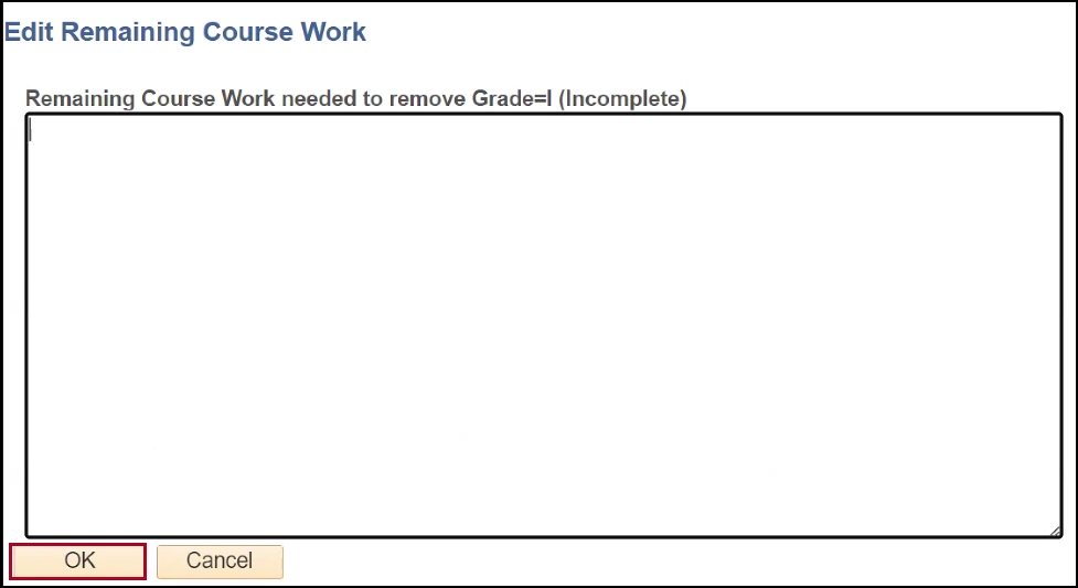 Instructor Center process 