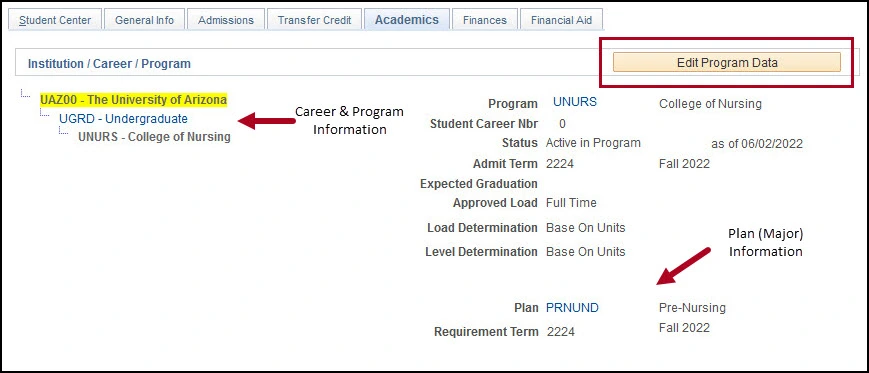 UAccess Screen Image