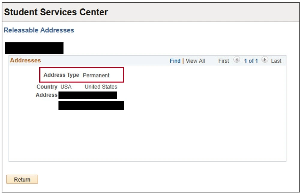 student center process
