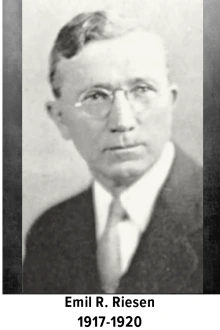 Emil R. Riesen 1917-1920