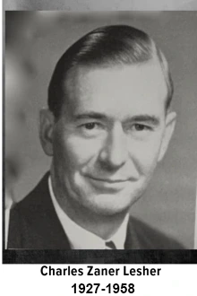 Charles Zaner Lesher 1927-1958